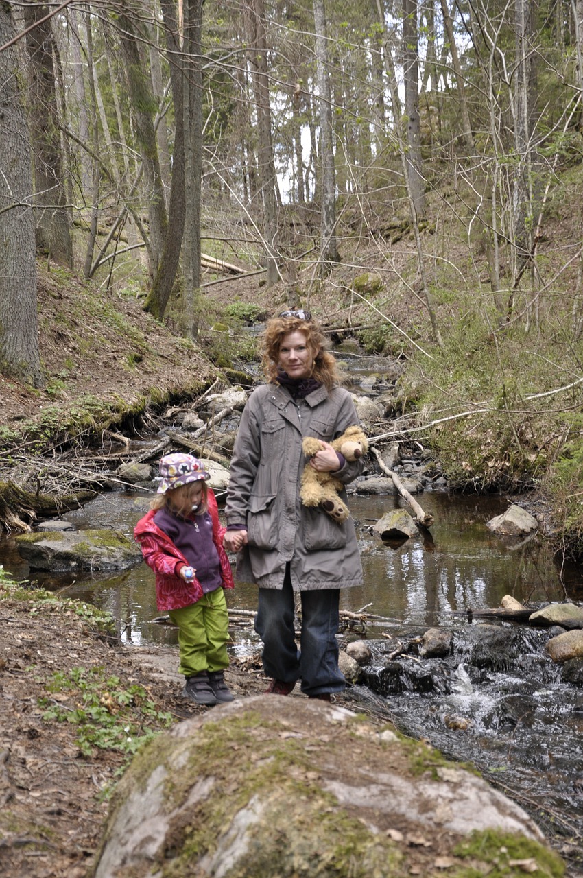 wilderness water courses mother free photo