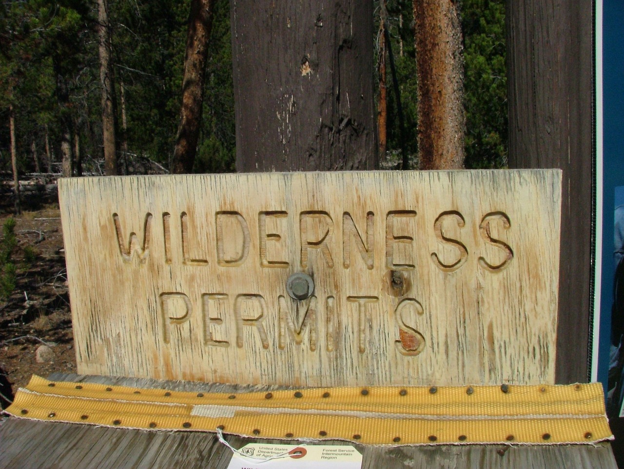 wilderness permit national park free photo