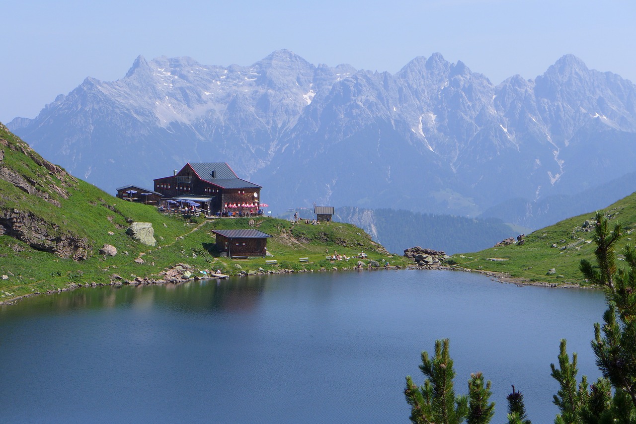 wildseeloder house kitzbühel hut free photo