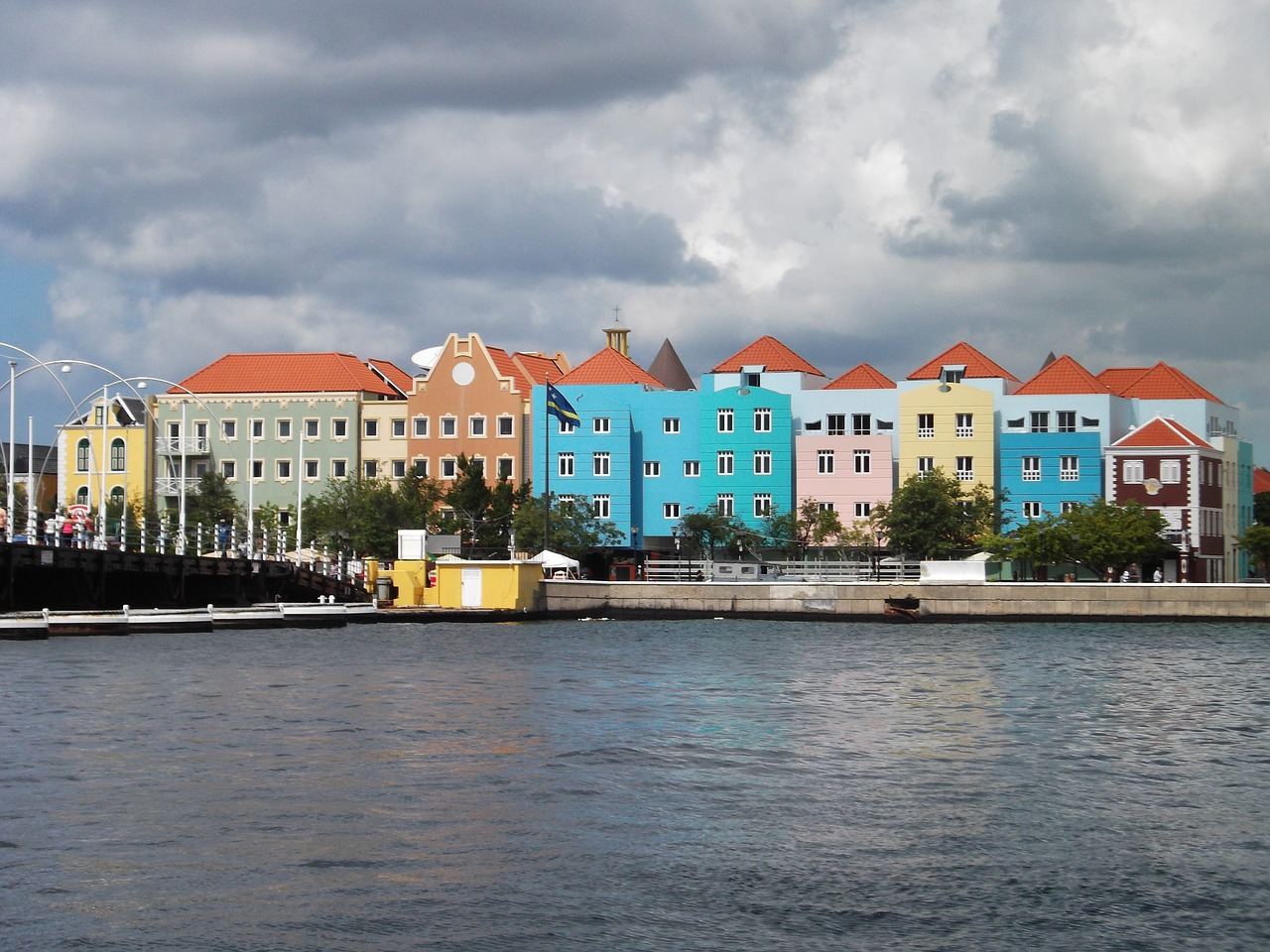 willemstad capital antilles free photo