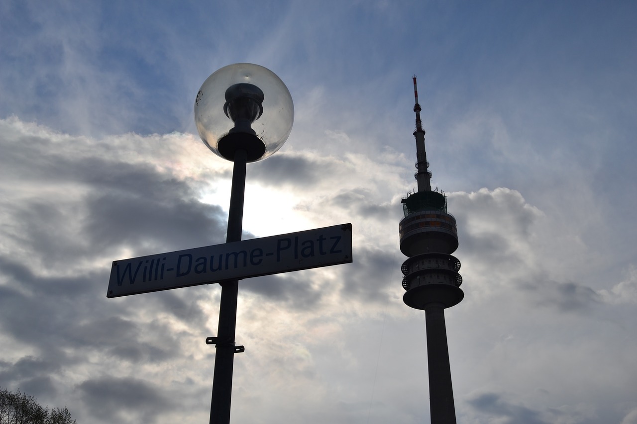 willi-daume  munich  olympic park free photo