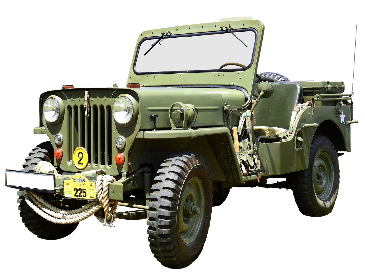 willys jeep mb all terrain vehicle army free photo