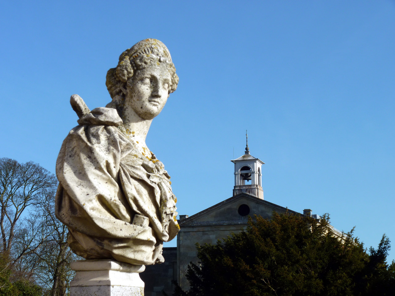 wimpole hall statue free photo