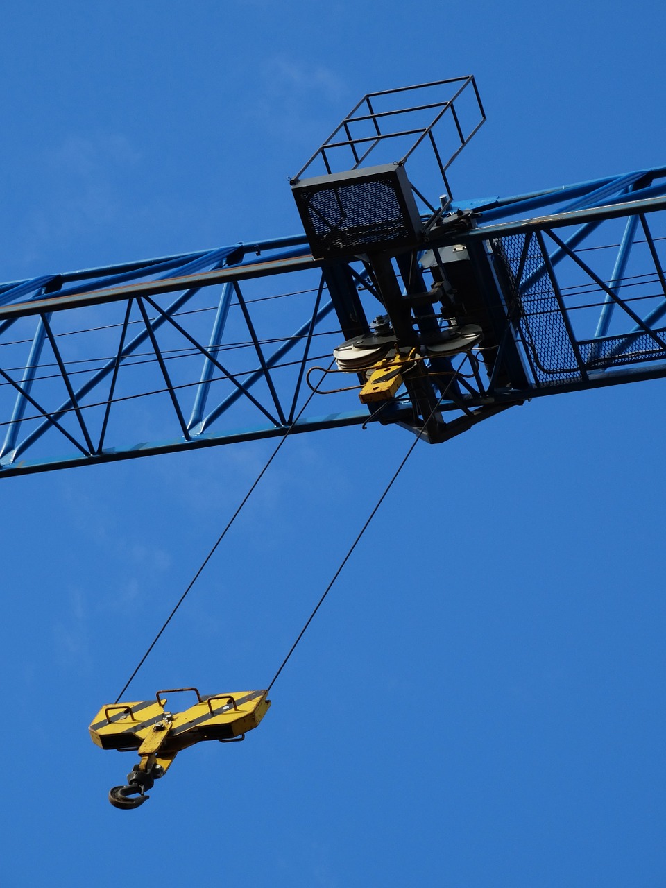 winch crane load crane free photo