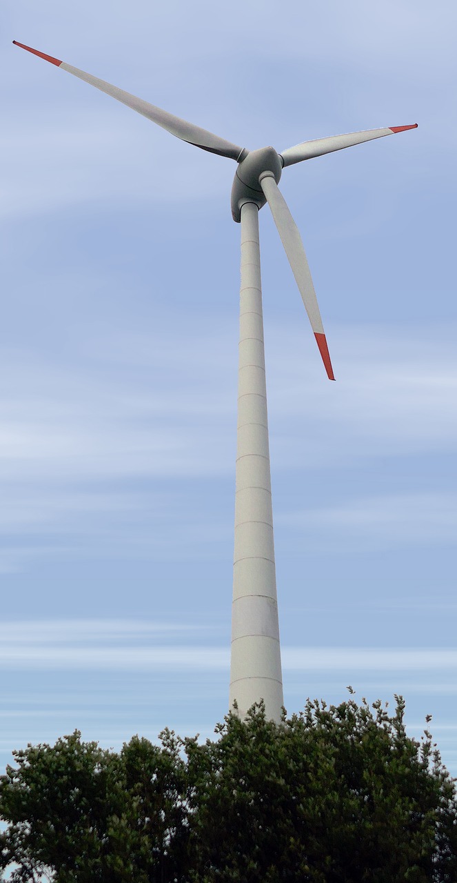 wind pinwheel power generation free photo