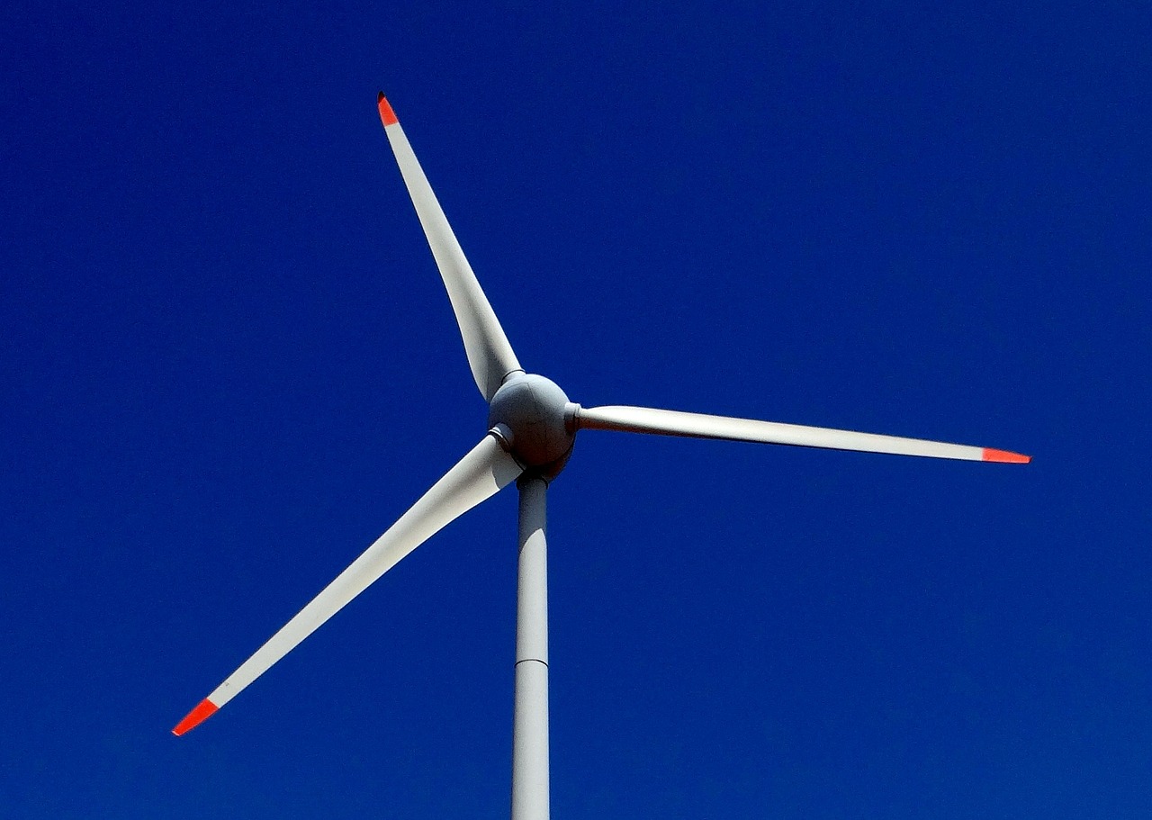 wind turbine nargund hill free photo