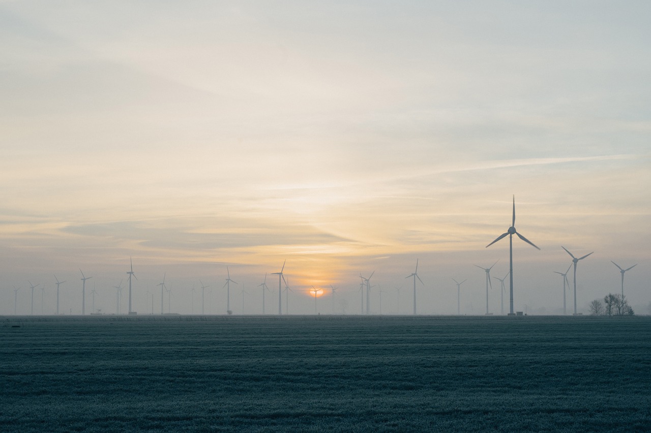 wind turbines energy free photo