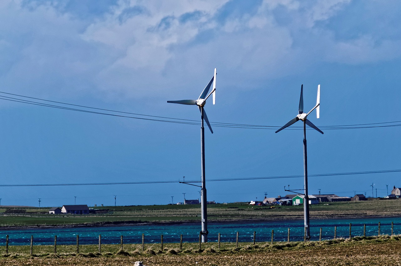 wind turbines energy free photo