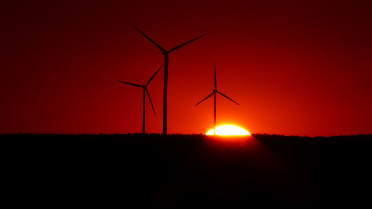 wind energy windräder wind power free photo