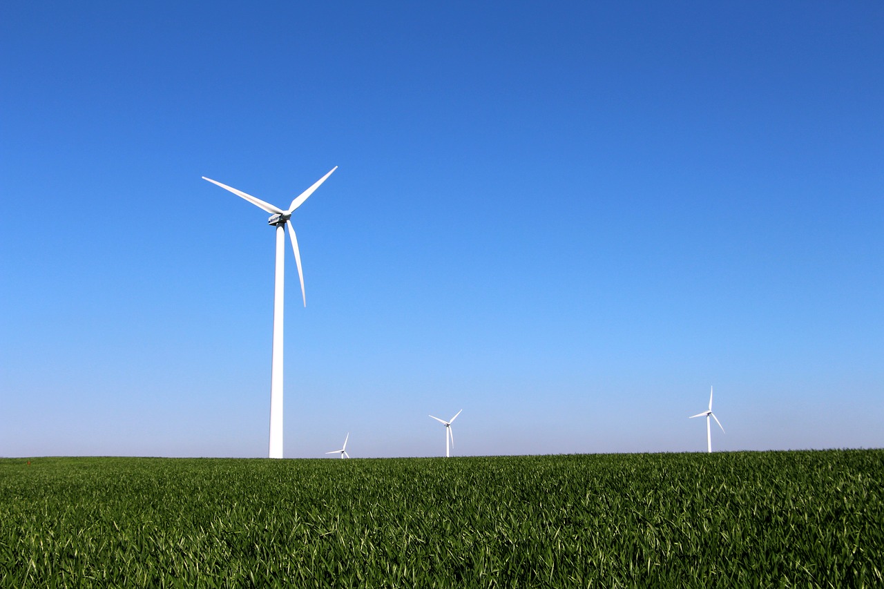 wind energy pinwheel windräder free photo