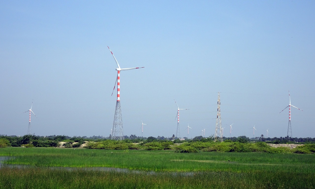 wind mill power turbine free photo