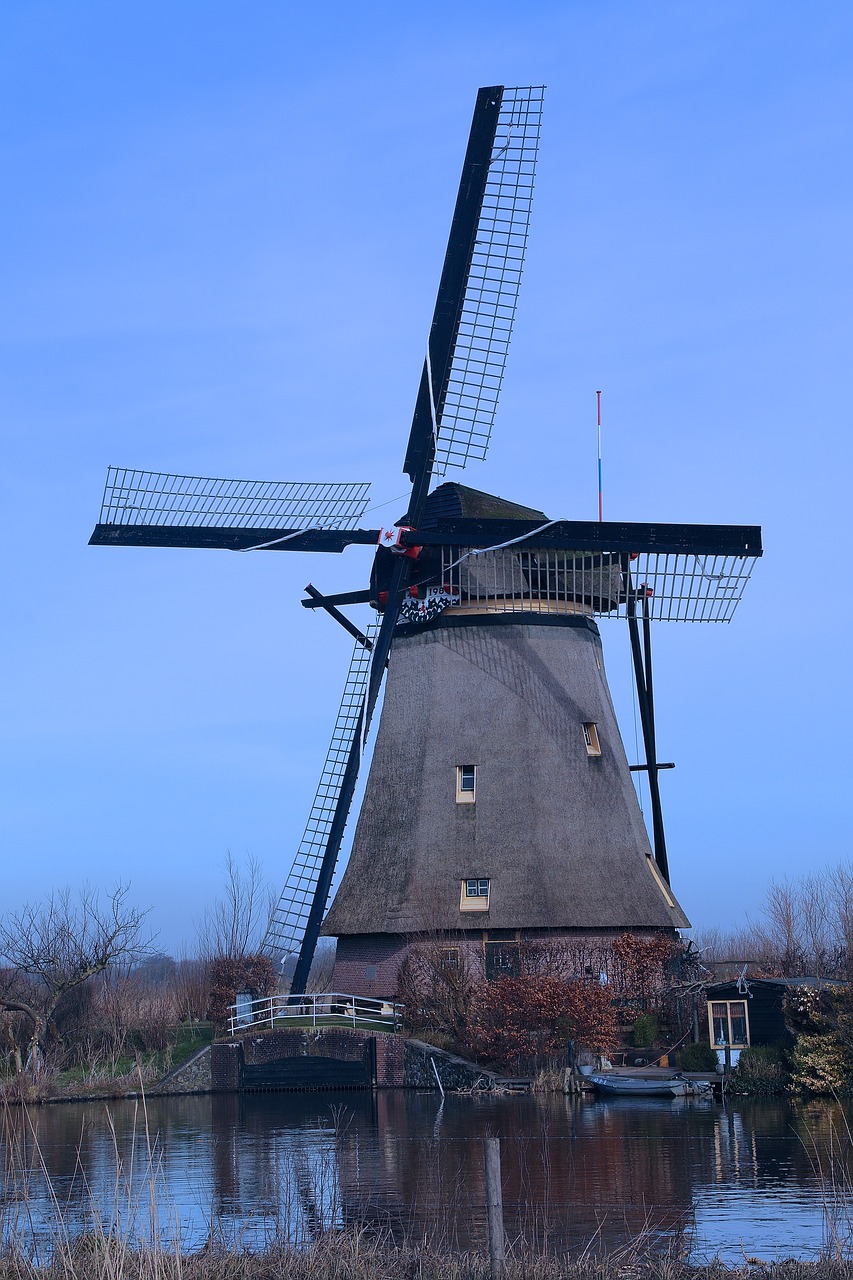 wind mill no person travel free photo