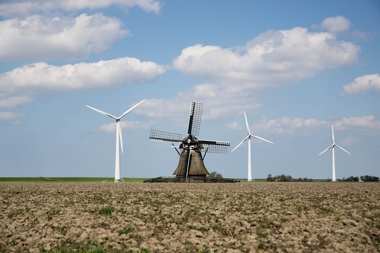 wind mill  turbine  electricity free photo