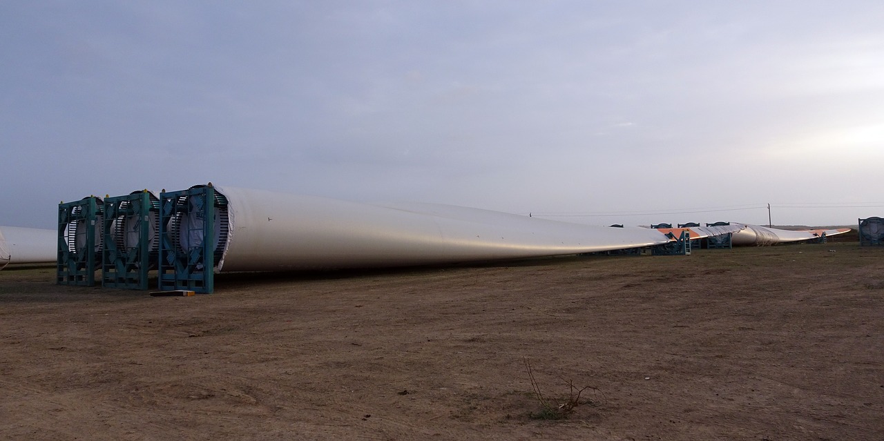 wind mill  turbine  rolling stock free photo
