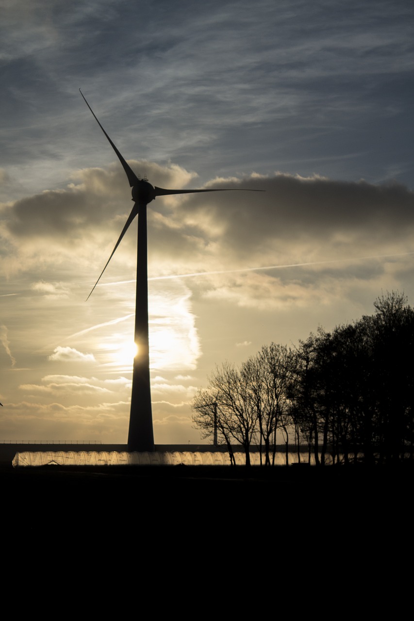 wind mill energy run free photo