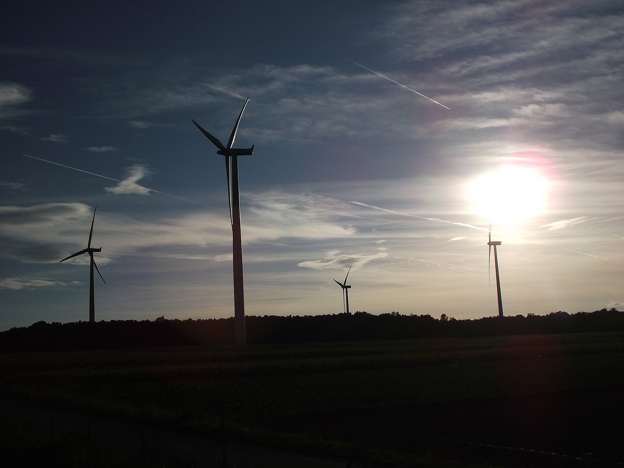 wind power wind energy sky free photo