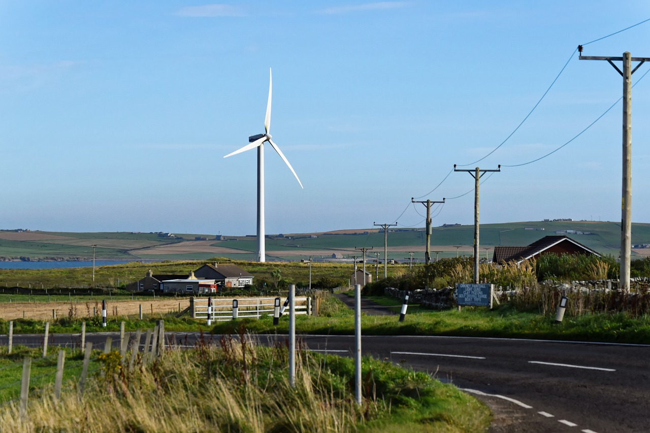 wind turbine energy wind free photo