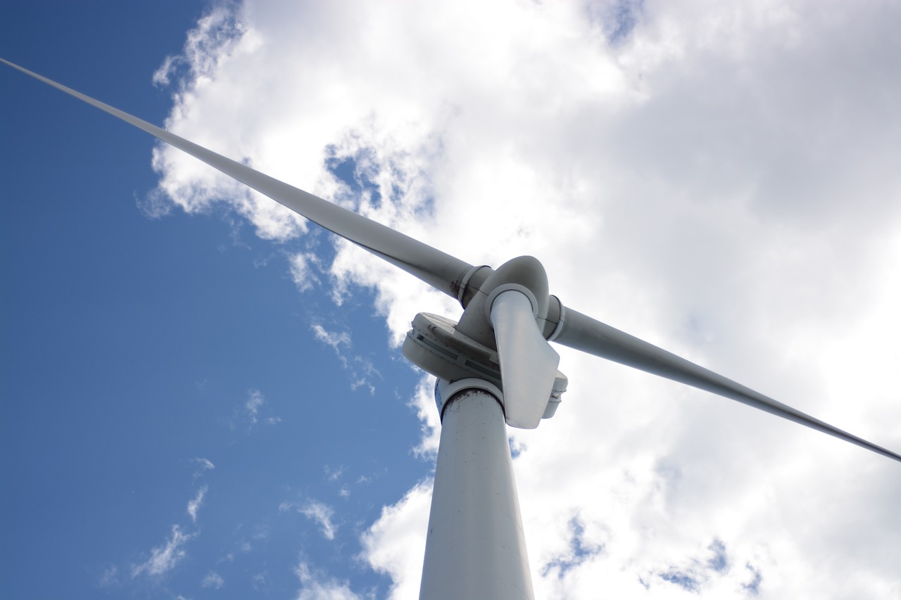 wind turbine energy power free photo