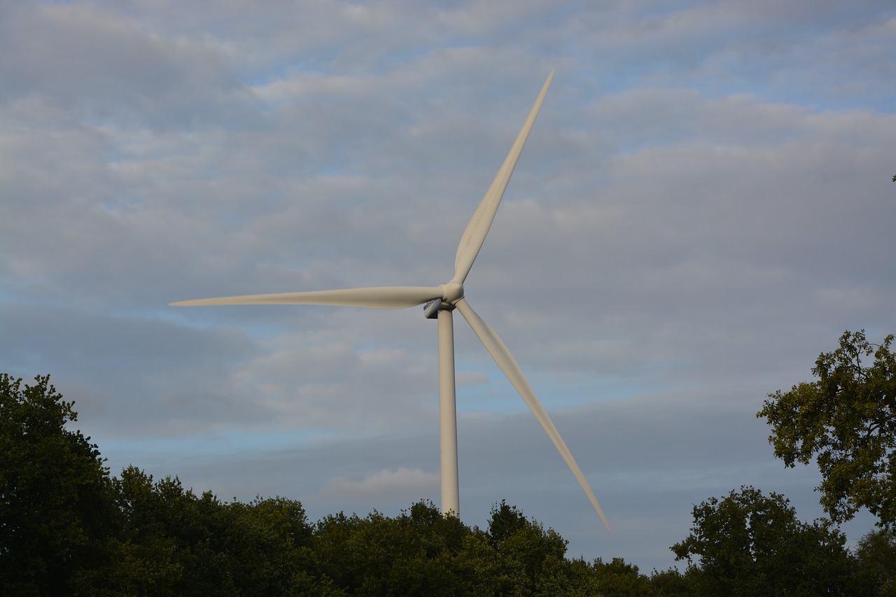 wind turbine energy electricity free photo