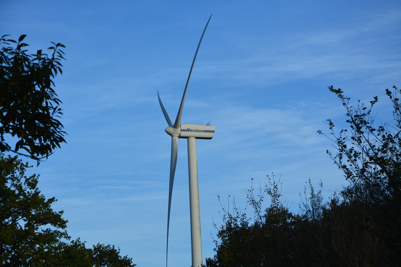 wind turbine renewable energy electricity free photo