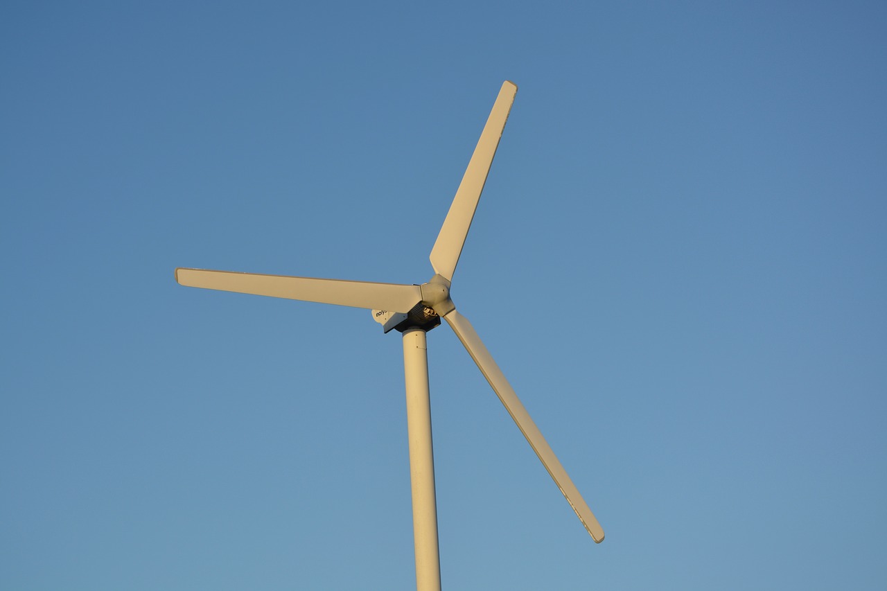 wind turbine renewable energy electricity free photo