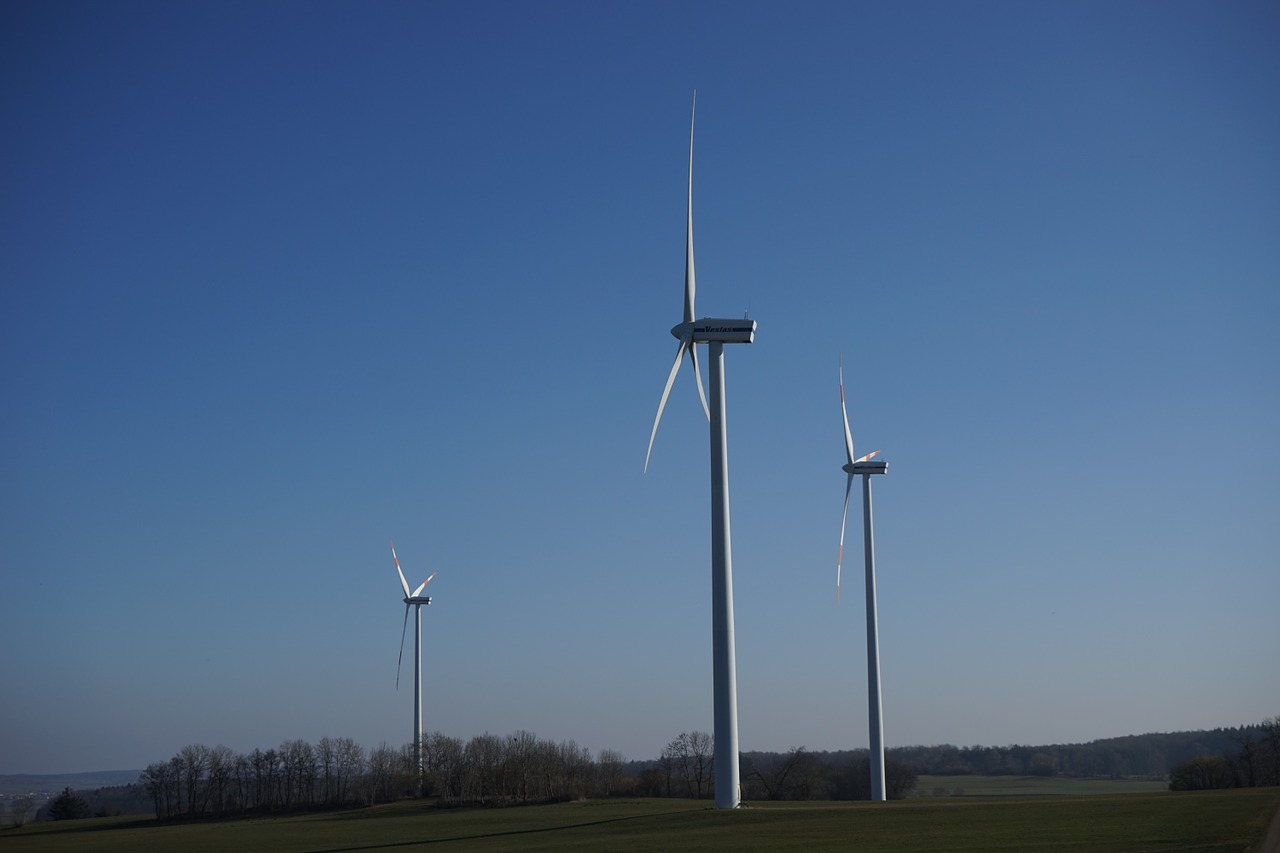 wind turbine wind power park wind park free photo