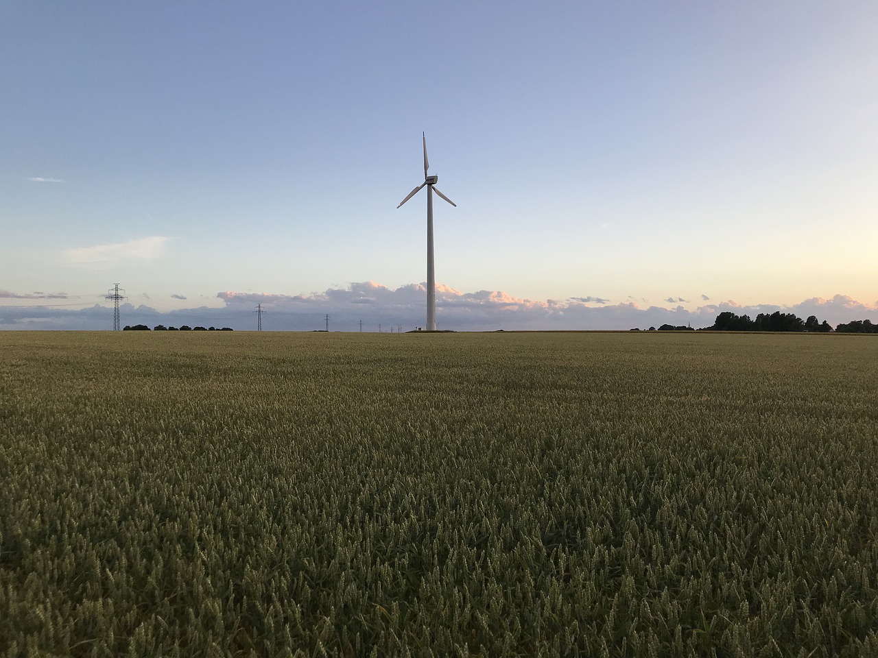 wind turbine  wind power  energy free photo