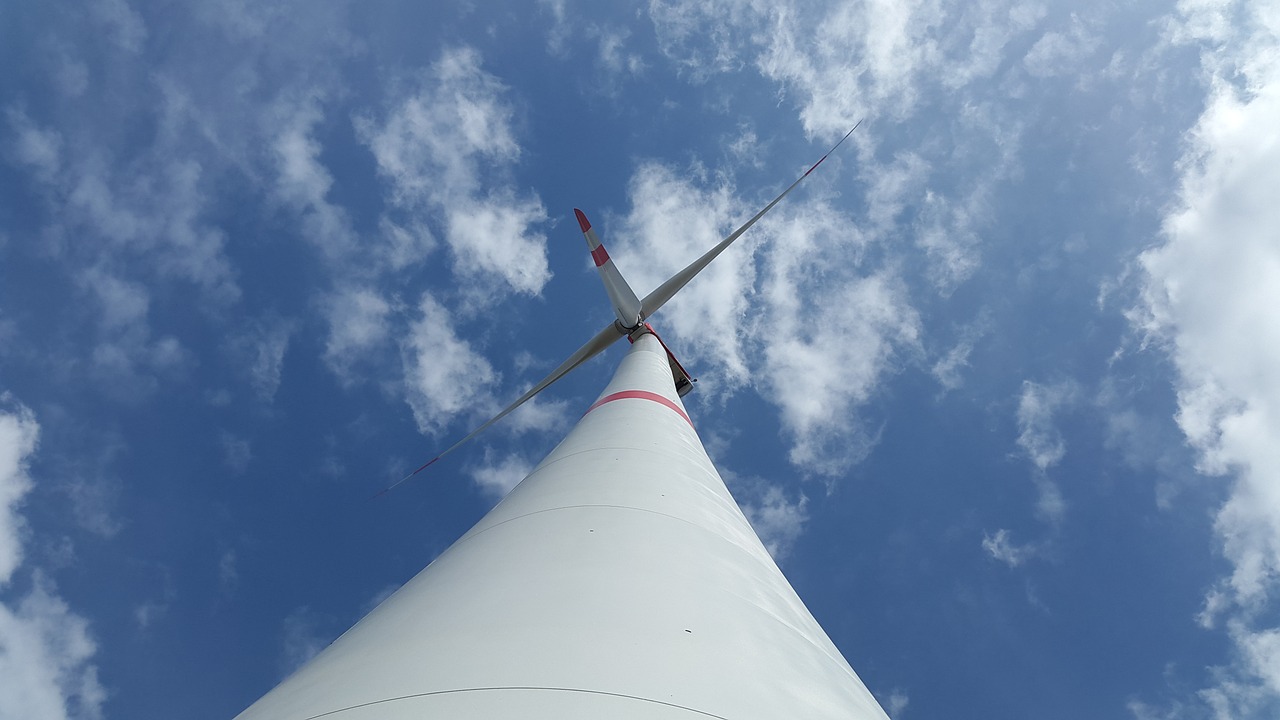 wind turbine wind power pinwheel free photo