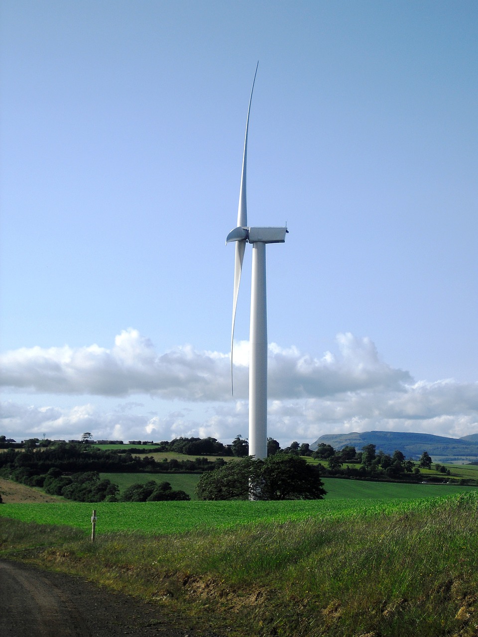 wind turbine landscape industrial free photo