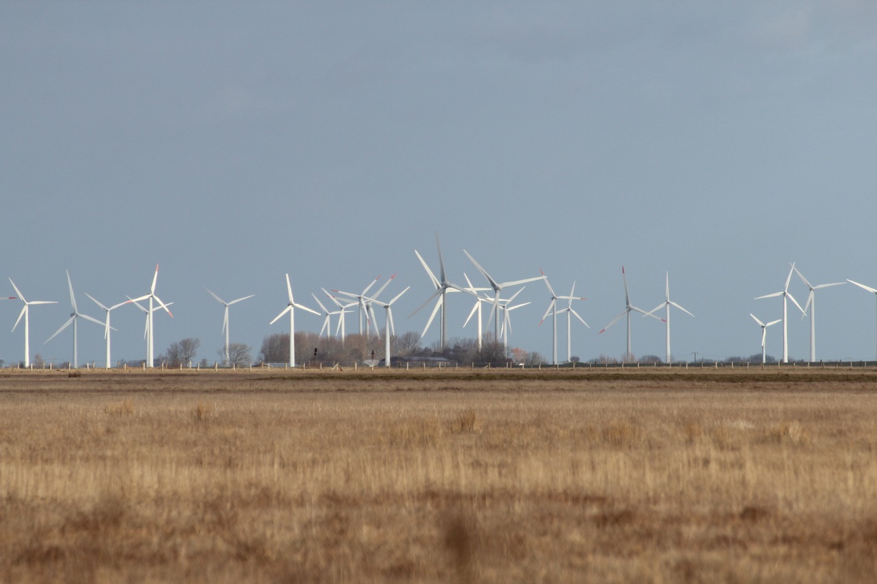 wind turbines wind energy wind power free photo