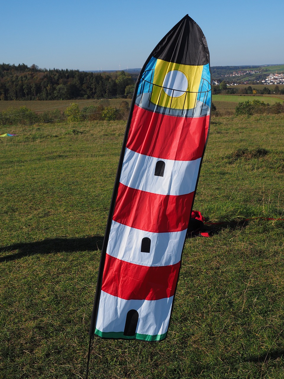 wind vane flag lighthouse free photo