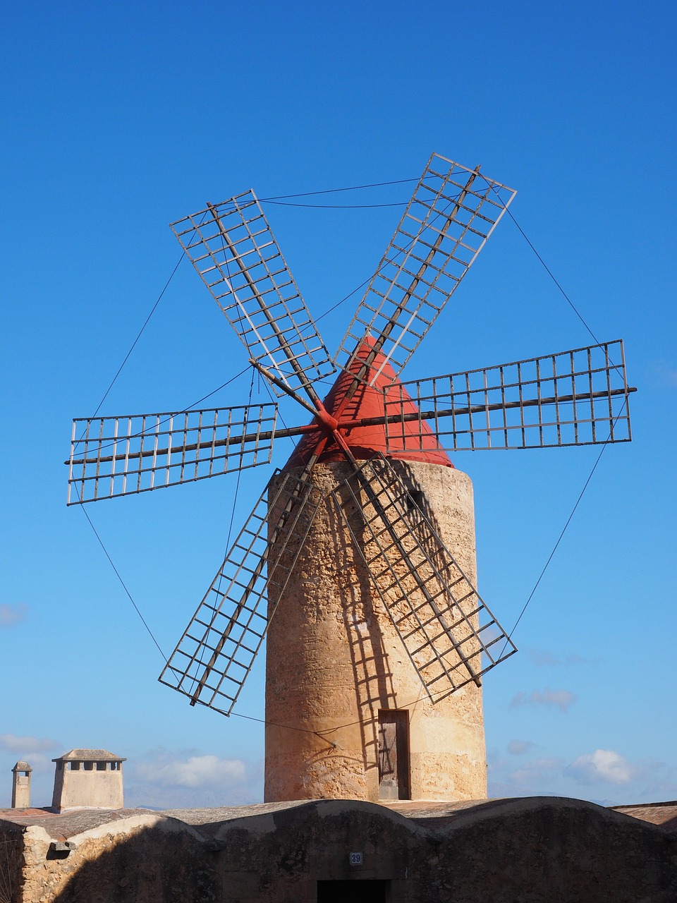 windmill algaida mallorca free photo