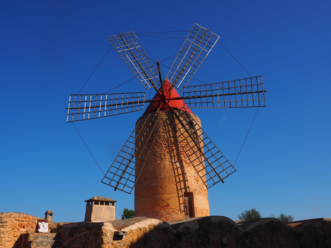 windmill mill wind power free photo