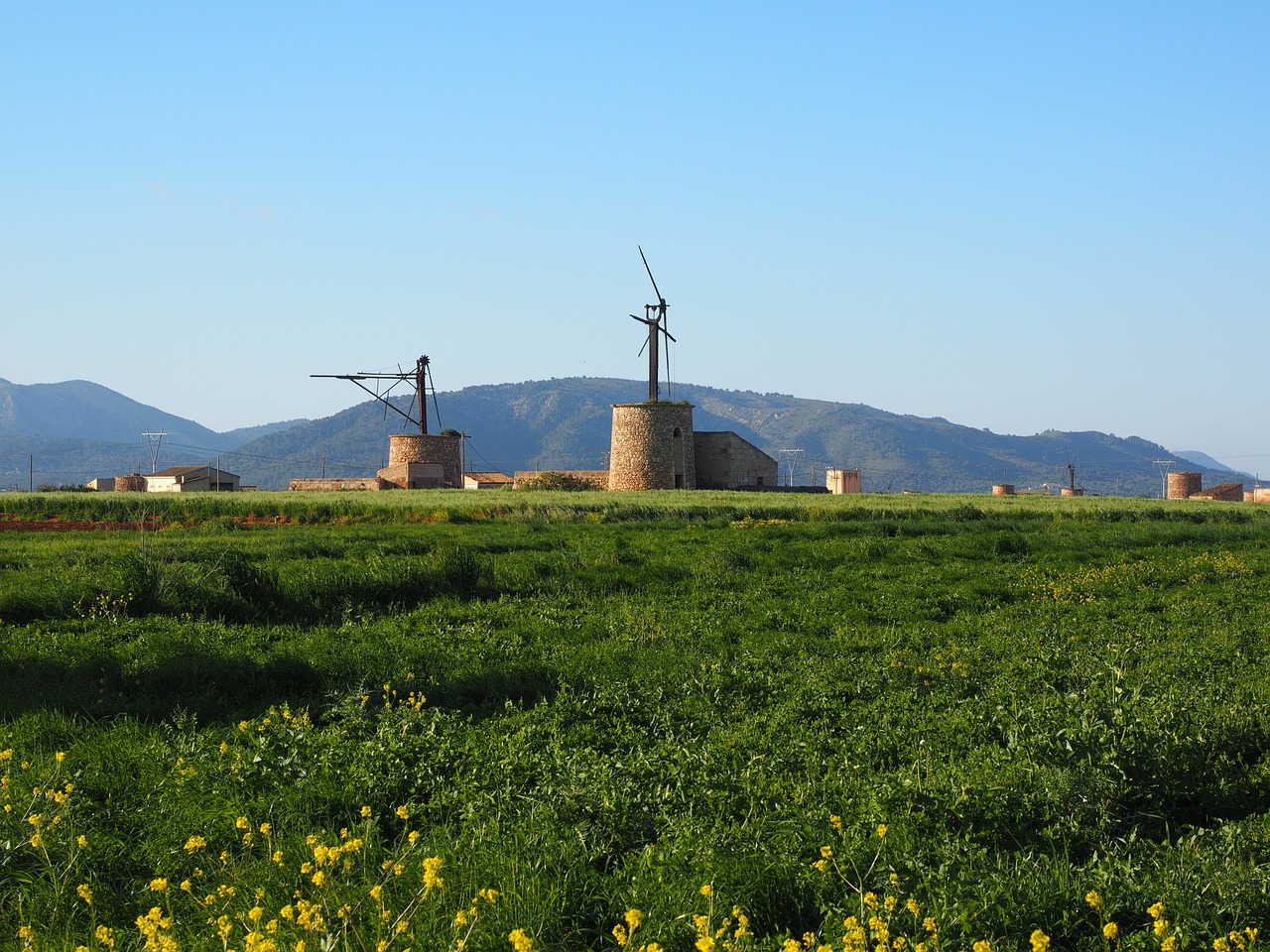 windmill old lapsed free photo