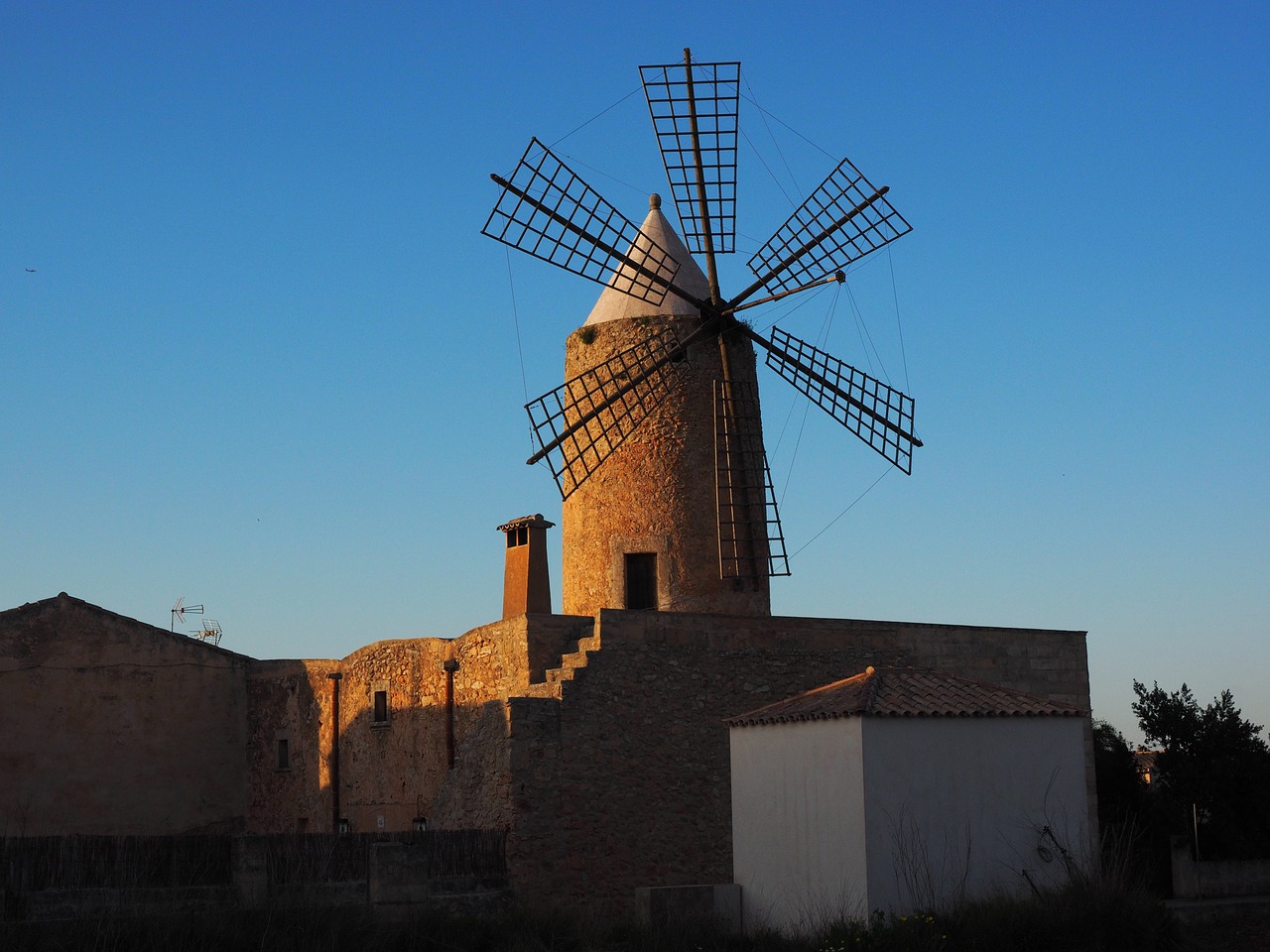 windmill mallorca mill free photo