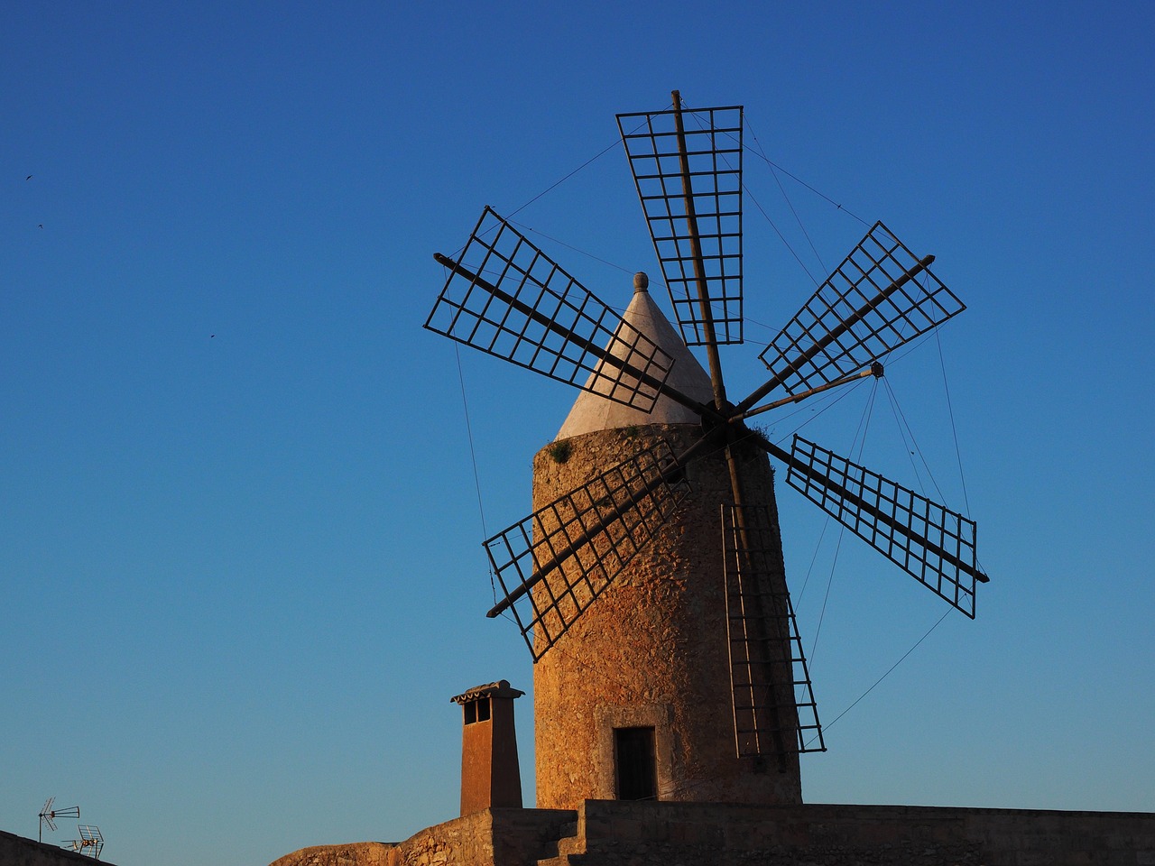 windmill mallorca mill free photo