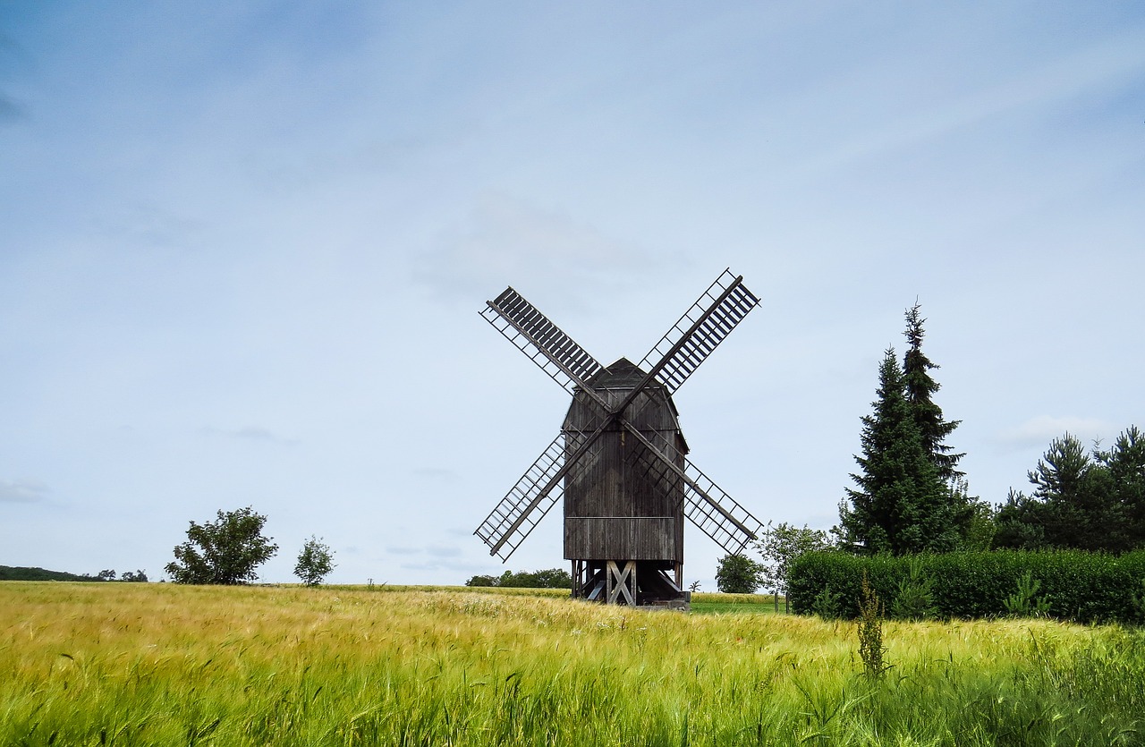 windmill mill windräder free photo