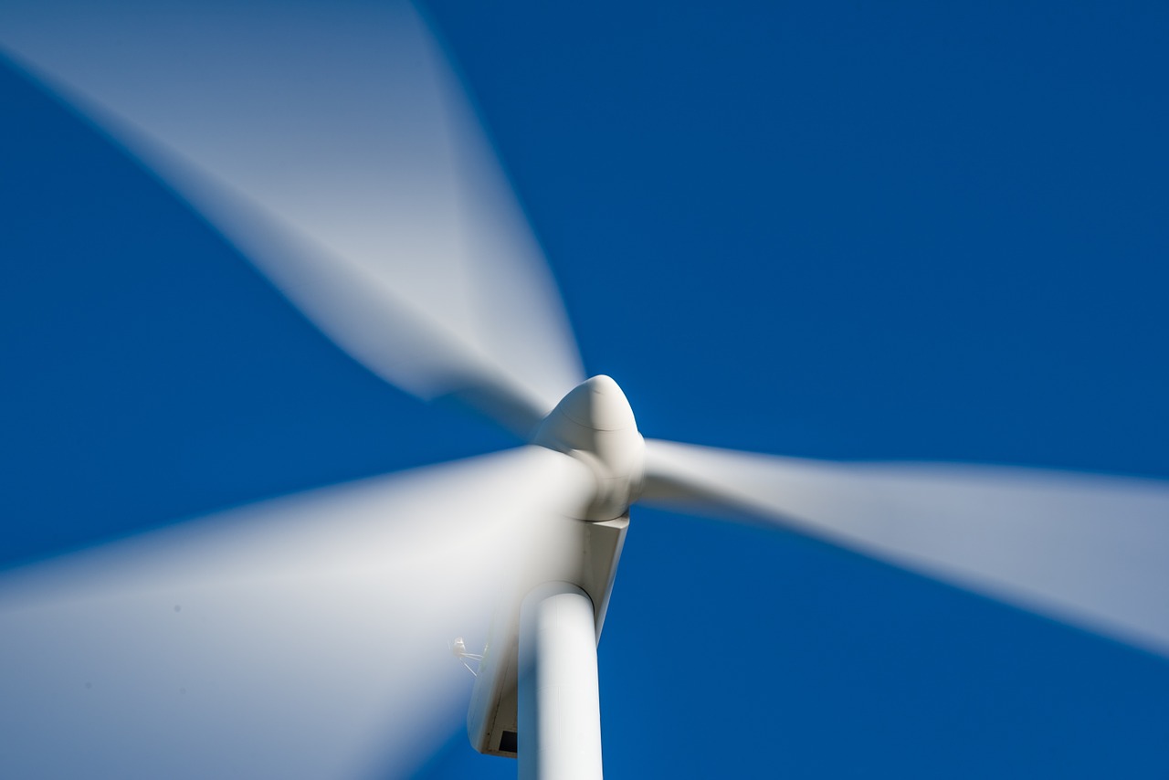 windmill wind wind turbine free photo