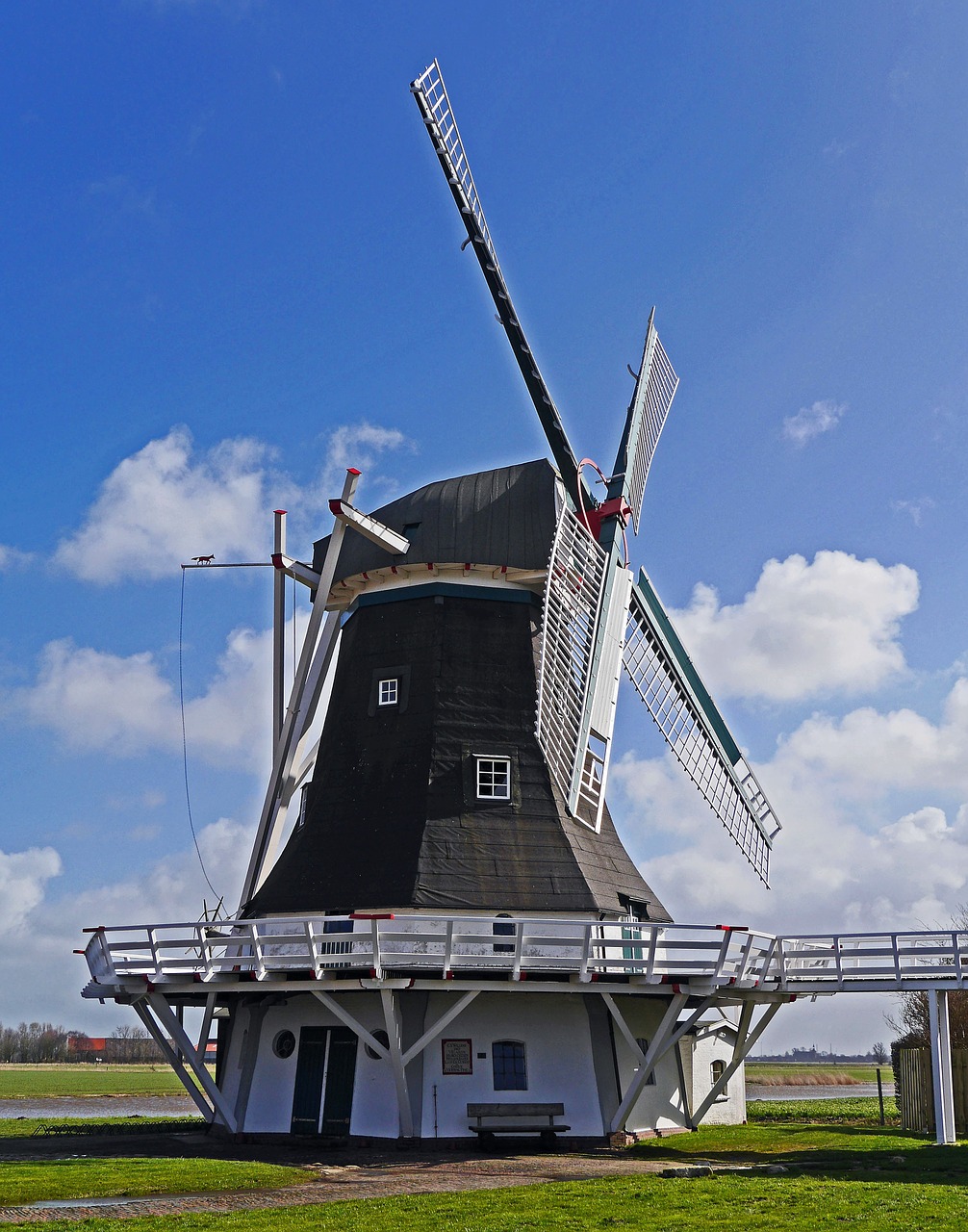 windmill historically monument free photo