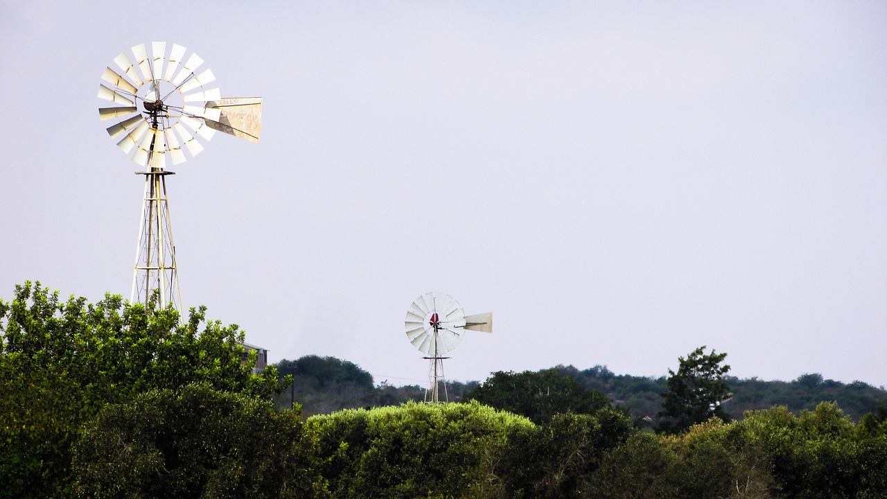 windmill countryside rural free photo