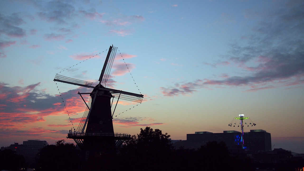 windmill netherlands holland free photo