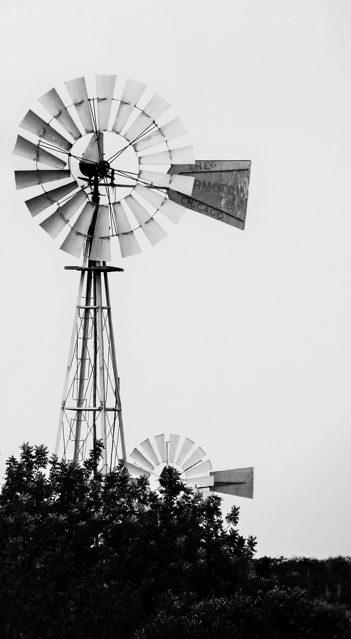 windmill wind water free photo