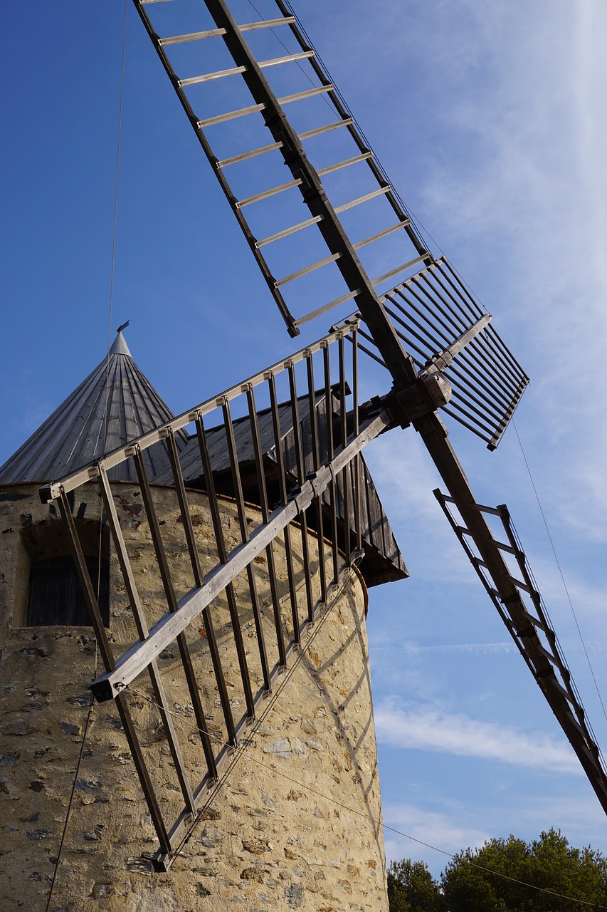 windmill island sky free photo