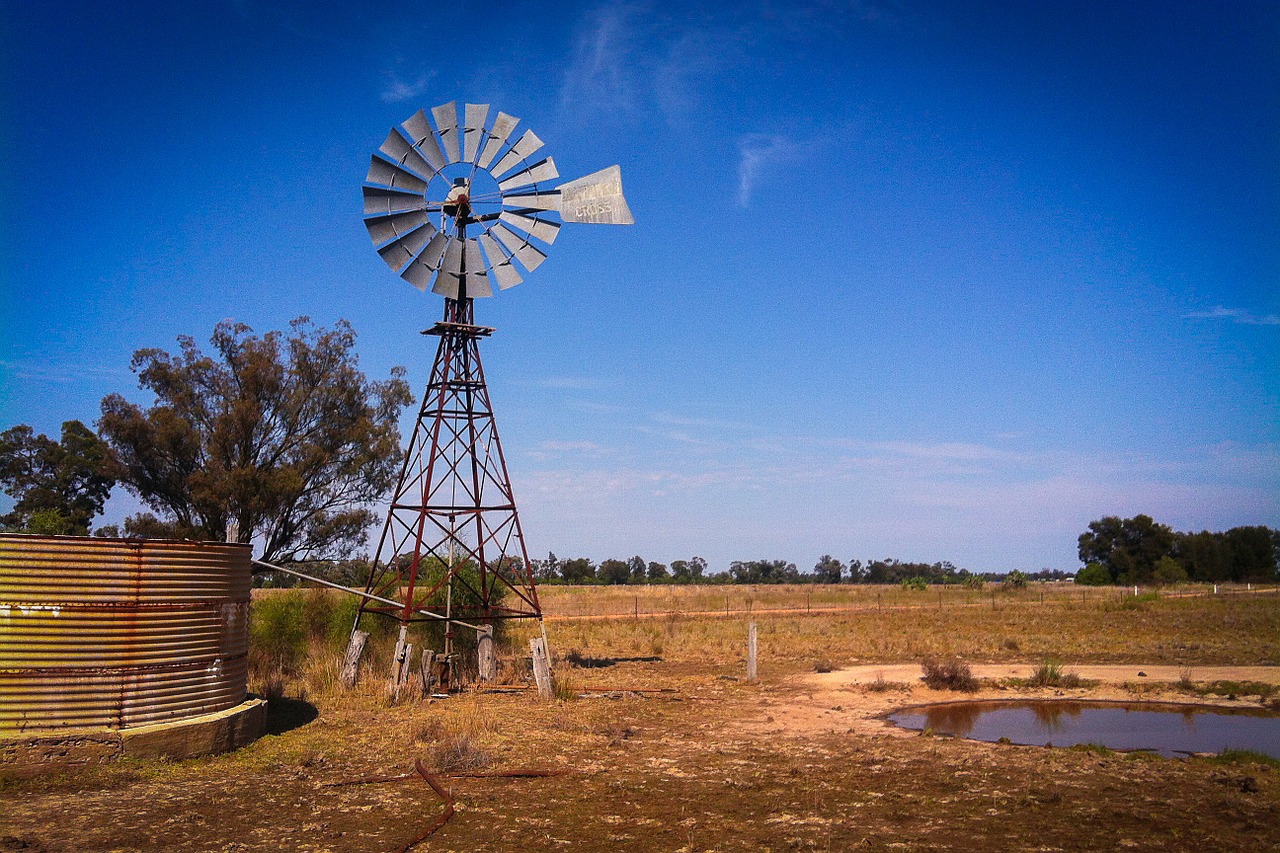 windmill old windmill farmer free photo