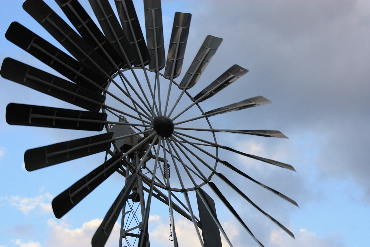 windmill outdoor sky free photo