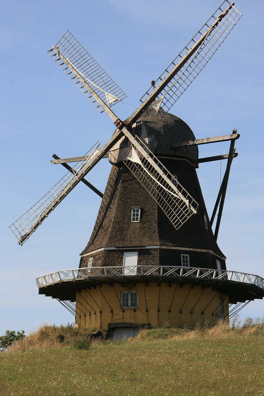 windmill traditional mill free photo