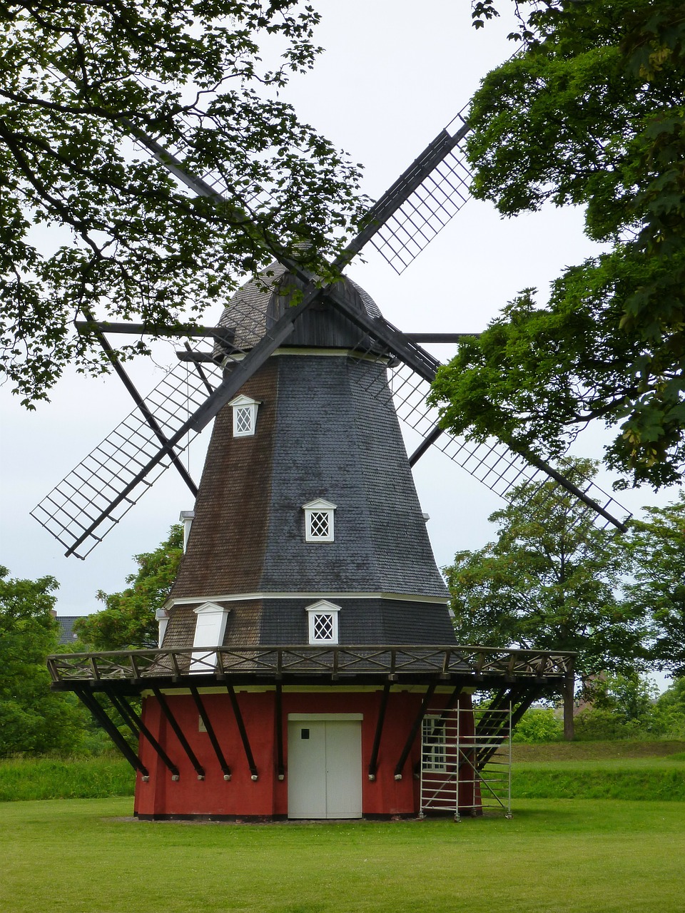 windmill denmark copenhagen free photo