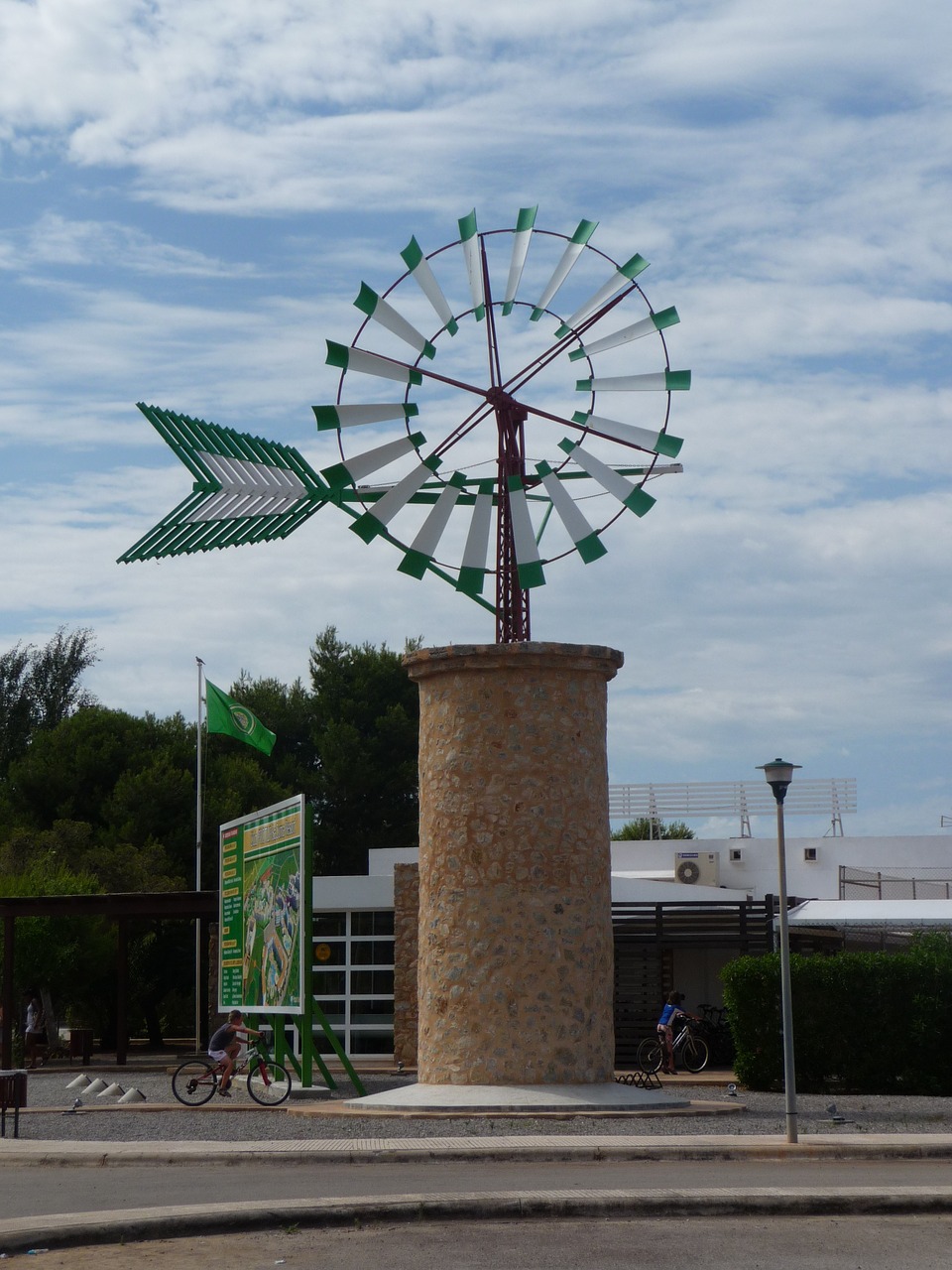 windmill mallorca landmark free photo