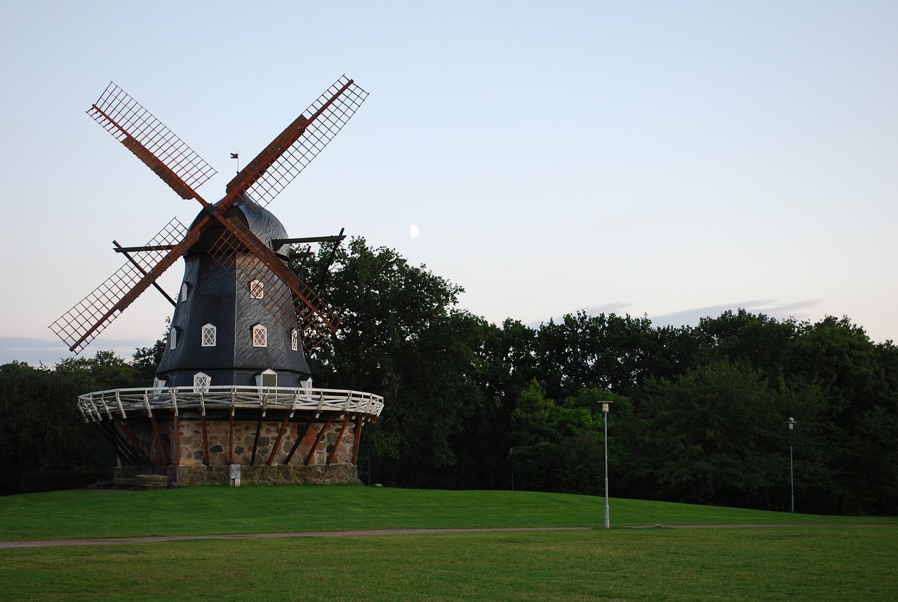 windmill mill sweden free photo