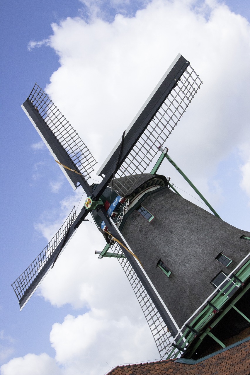 windmill mill amsterdam free photo